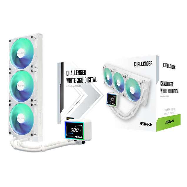 AsRock Challenger 360 AIO Digital White